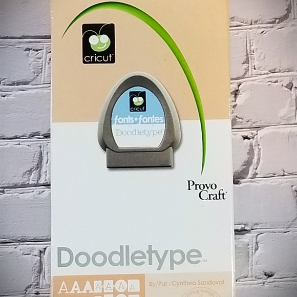 CRICUT - Doodletype - Provo Craft 2007 - Picture 2 of 4